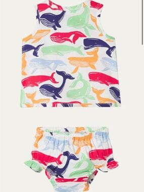 Like New Toddler Girls’ Whale Set 🐳